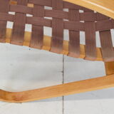 Fauteuil en bois de hêtre courbé, design Jan Vaněk, années 1930.