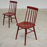 Paire de chaises style scandinave Stol Kamnik, ex Yougoslavie