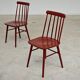 Pair of Scandinavian style Stol Kamnik chairs, ex Yugoslavia