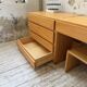 Bureau + commode + tabouret pin Maison Regain Savoie