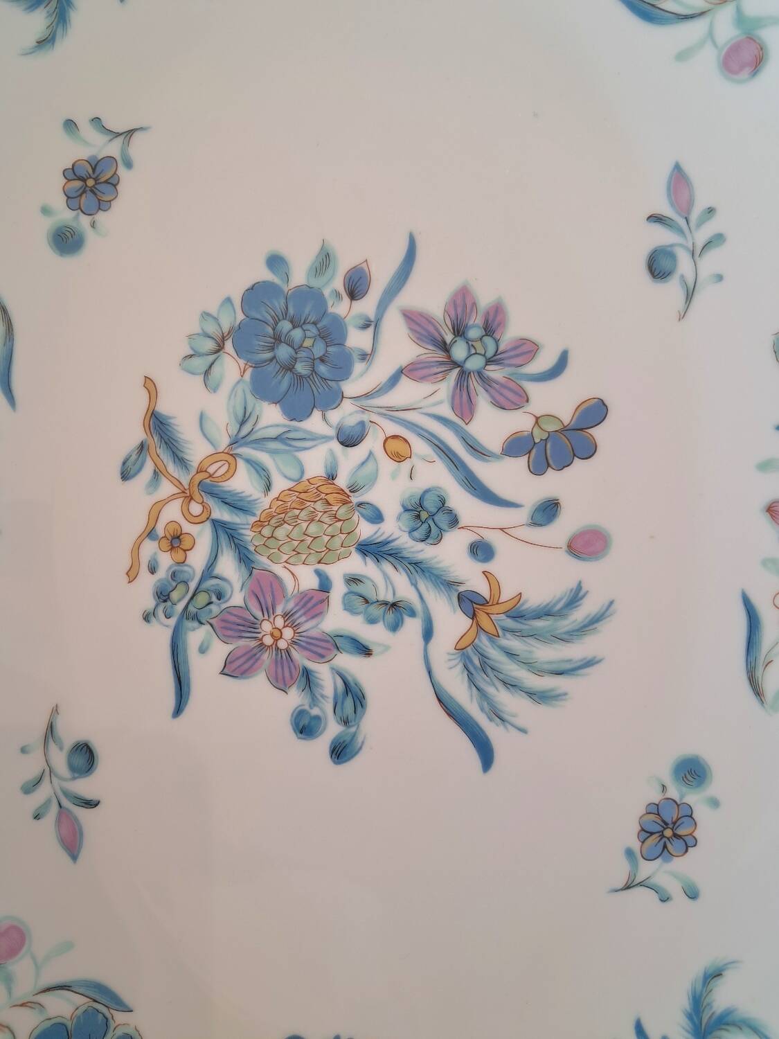 Antique oval Limoges plates