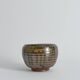 Midcentury-Modern Stoneware Bowl Dripping Motif in the Style of Margaret Rey