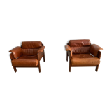 Pair of Scandinavian armchairs