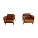 Pair of Scandinavian armchairs