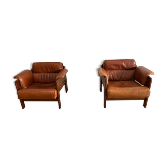 Pair of Scandinavian armchairs