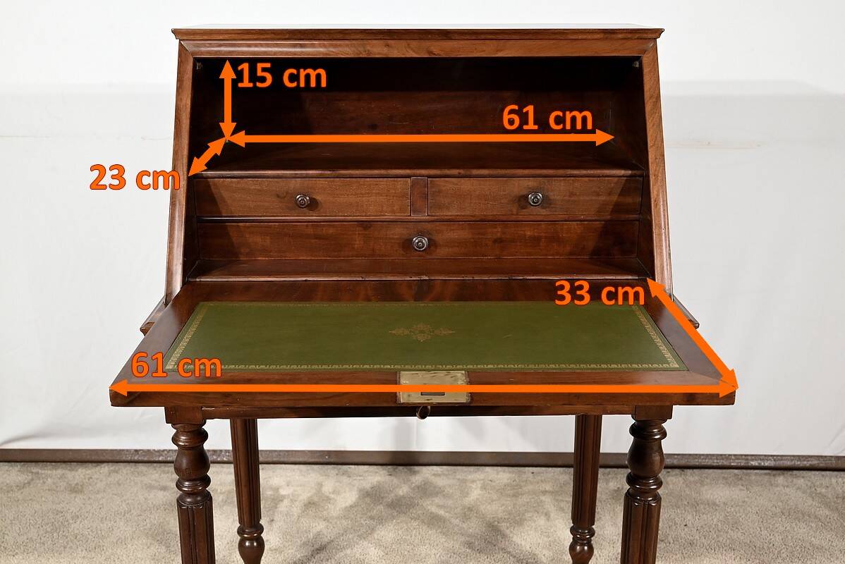 Small Mahogany Lady's Desk, Louis-Philippe period – 1st part 19th century