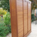 Triple oak curtain binder