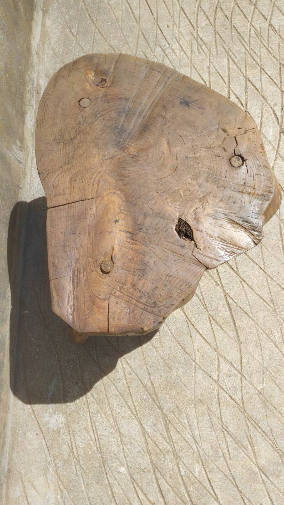 Stump coffee table