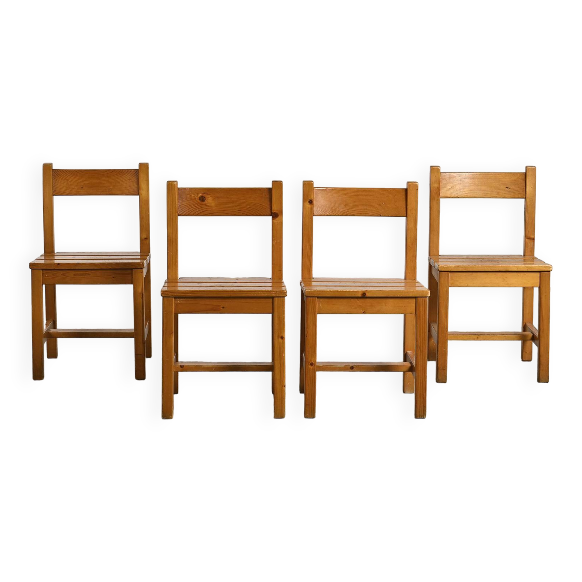 Set of four Maison Regain chairs, circa 1970
