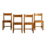 Set of four Maison Regain chairs, circa 1970