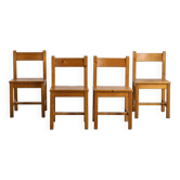 Set of four Maison Regain chairs, circa 1970