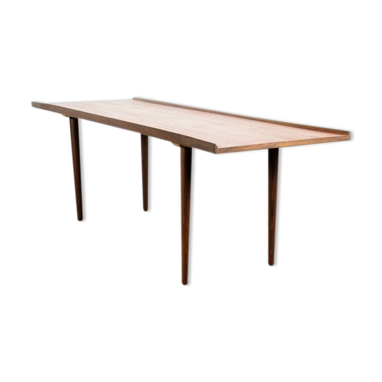 Table basse vintage en teck des années 60