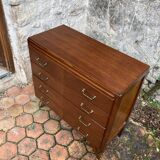 Vintage chest of drawers with tapered legs