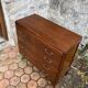 Vintage commode with tapered legs