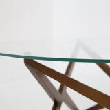 Angelo Ostuni coffee table with a sculptural base.