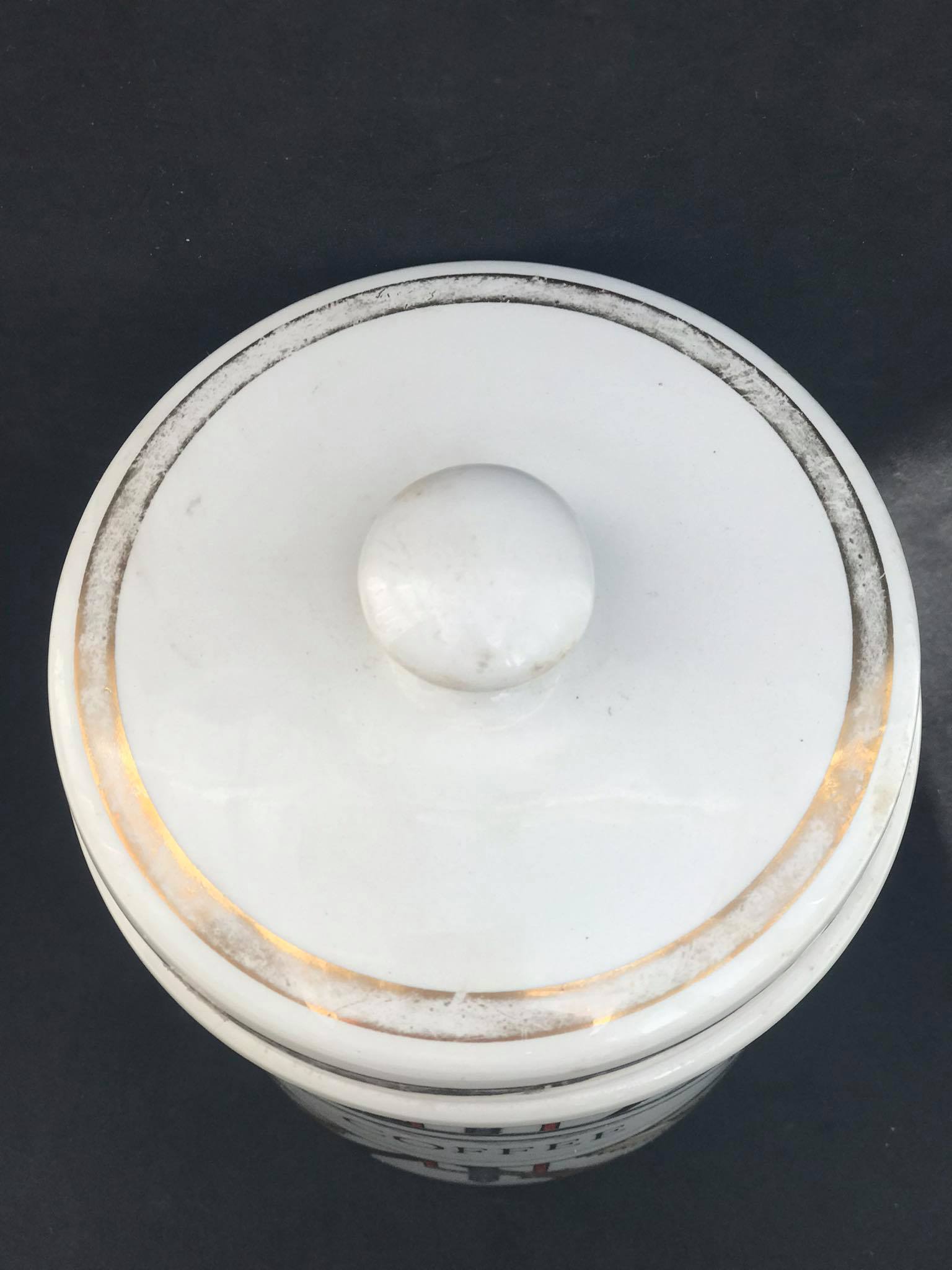 Fornasetti coffee jar