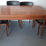 Teak table in the early 80s