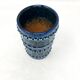 Bitossi ceramic blue green vase