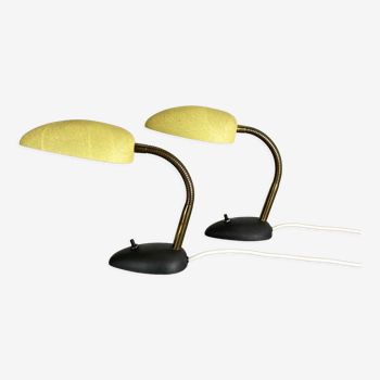 Set de 2 lampes, Italie, 1950s