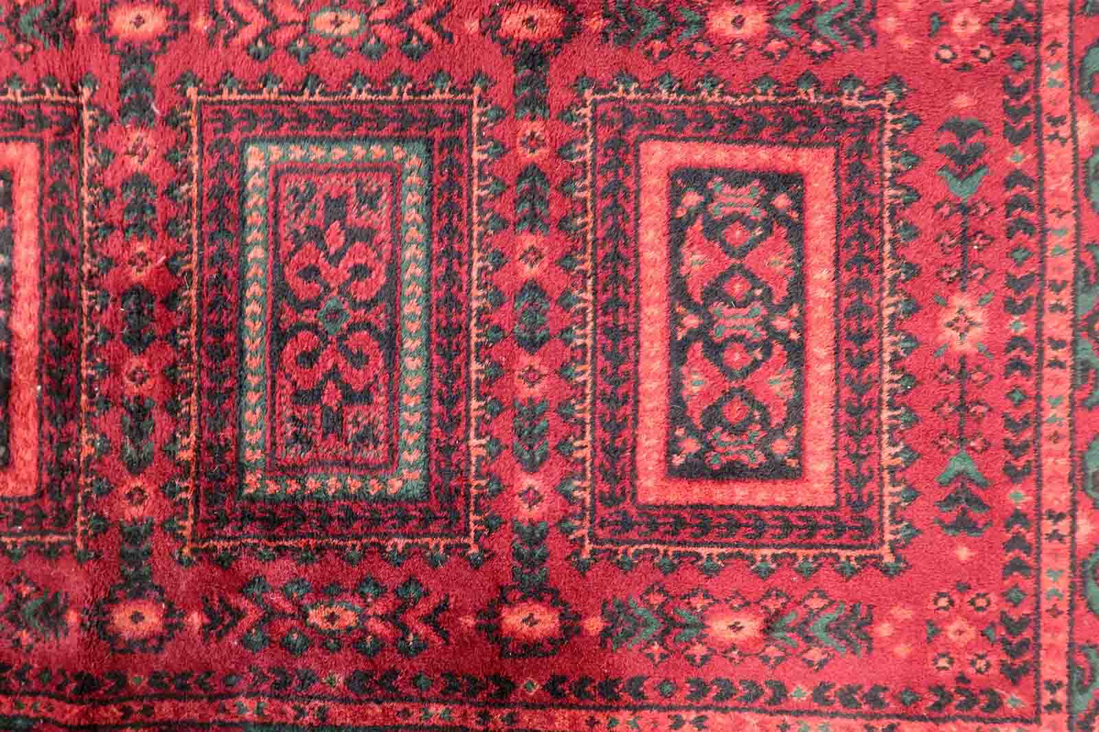 Vintage German carpet Baluch 71cm x 136cm 1960s