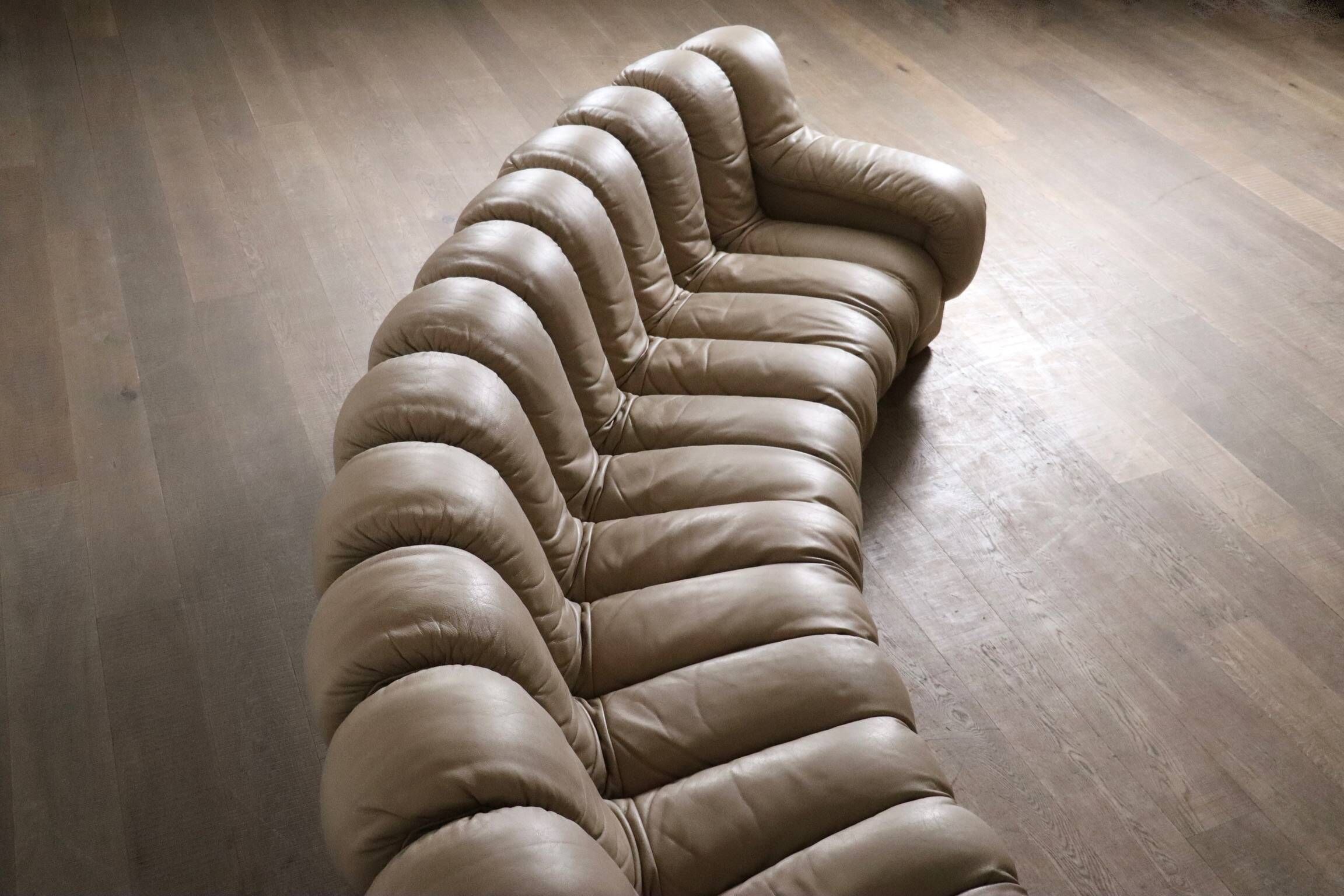 De Sede DS 600 “Non-Stop” sectional sofa by Heinz Ulrich, Ueli Berger,1980