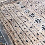 Oriental silk wool rug