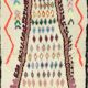 Tapis Tulu turc vintage unique, 100 % laine, noué à la main.