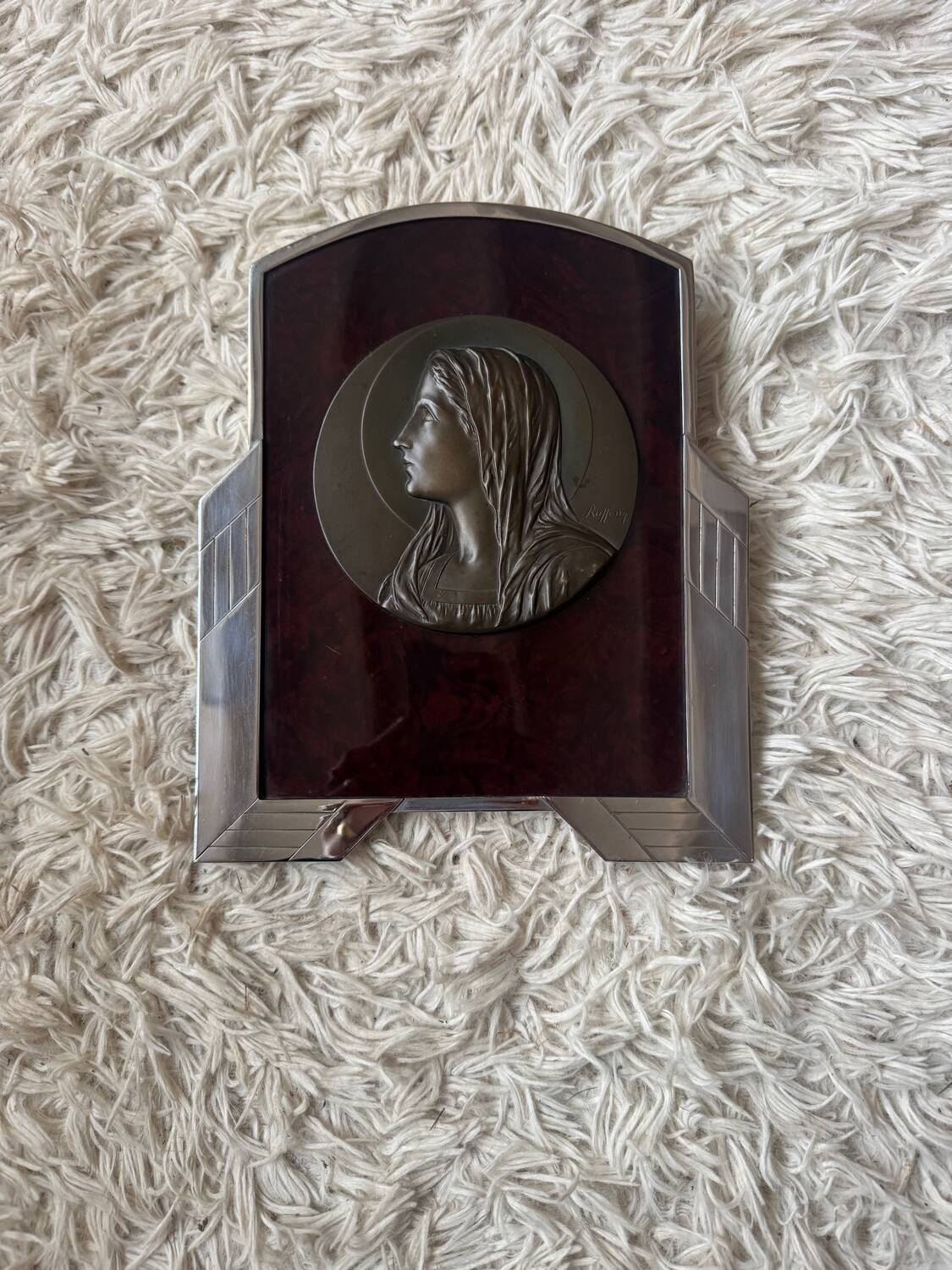 Chrome, Bakelite and Art Deco bronze icon