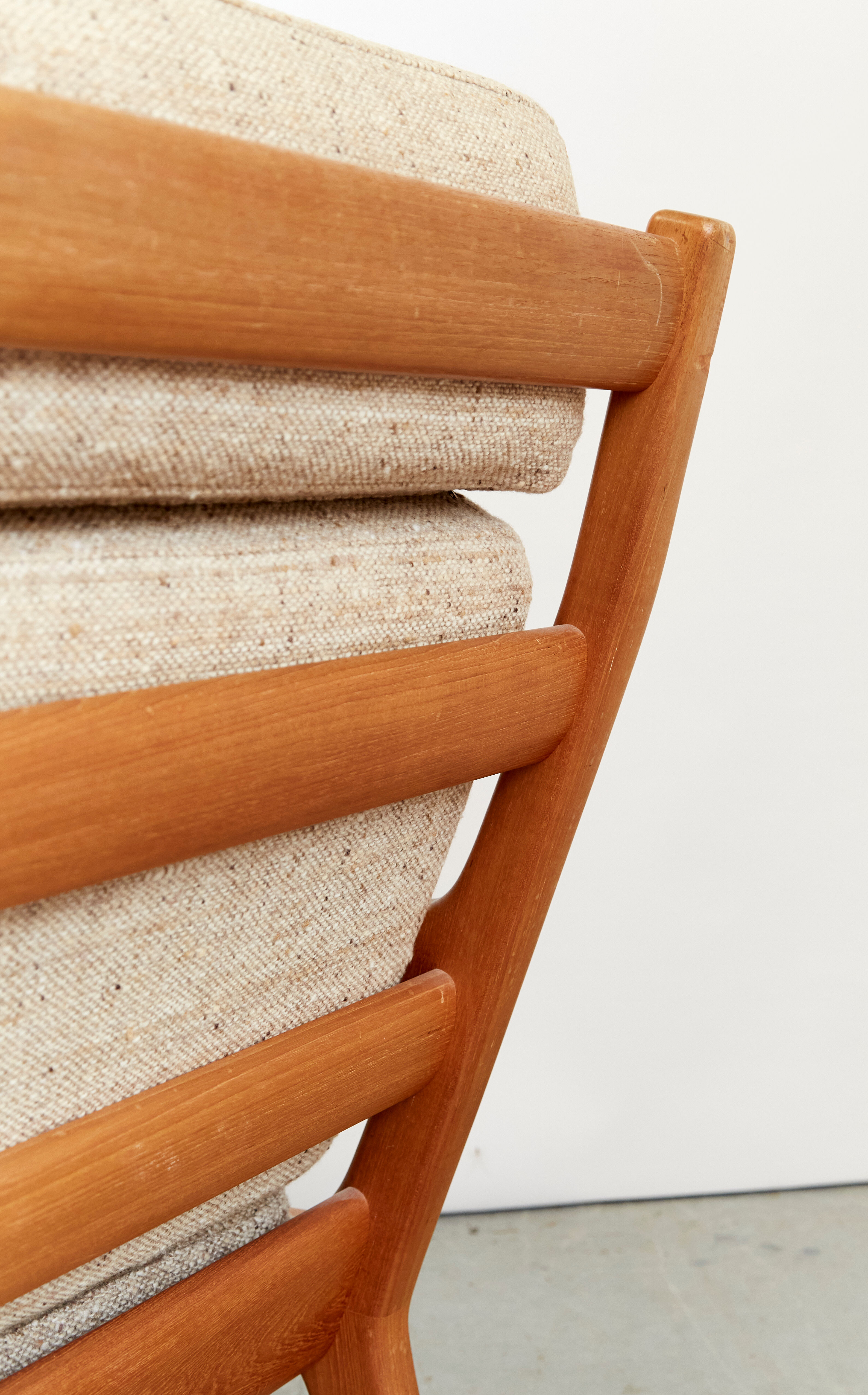 Juul Kristensen Highback Chair & Holstebro Ottoman