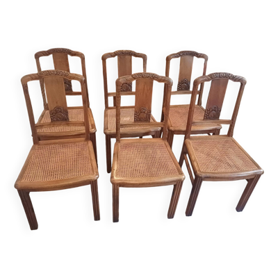 Chaises cannees