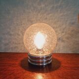 Bubble glass table lamp, Space Age style, 70s