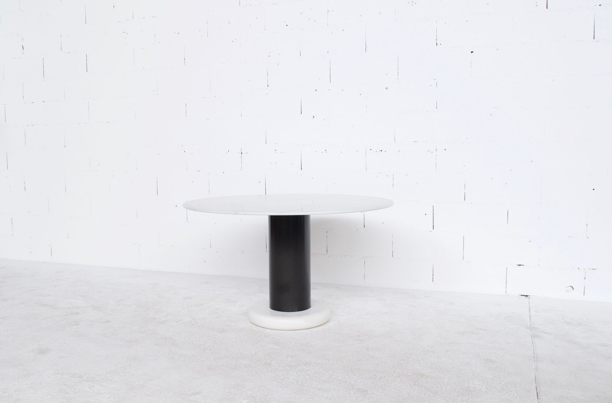 Table Loto Rosso by Ettore Sottsass, Poltronova publisher, 60s'