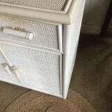 Rattan buffet