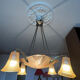 Art Deco chandelier signed Degué