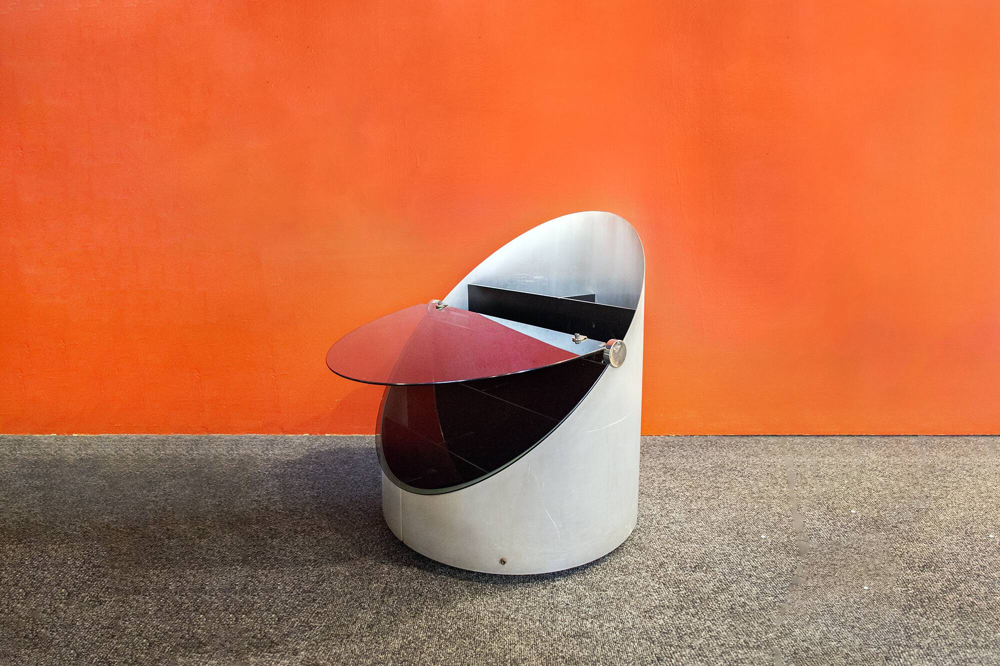 Mobile bar by Claudio Salocchi for Sormani Italy, 1970s