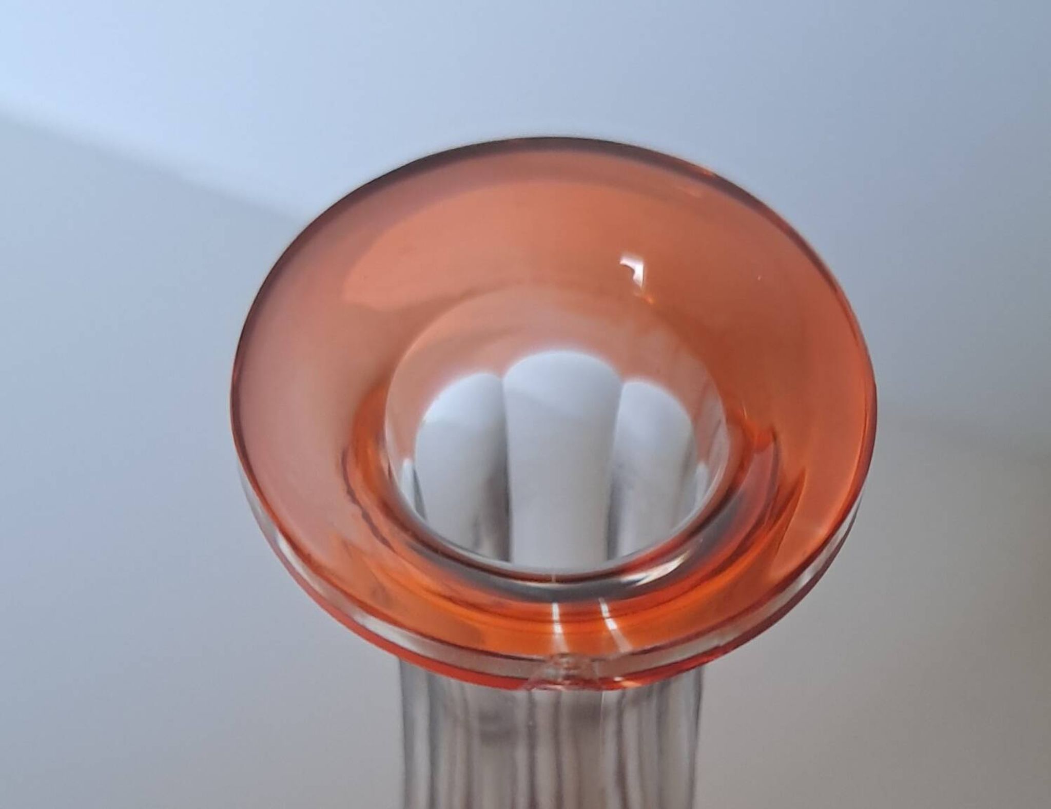 Crystal liqueur service from Saint Louis, Massenet model.