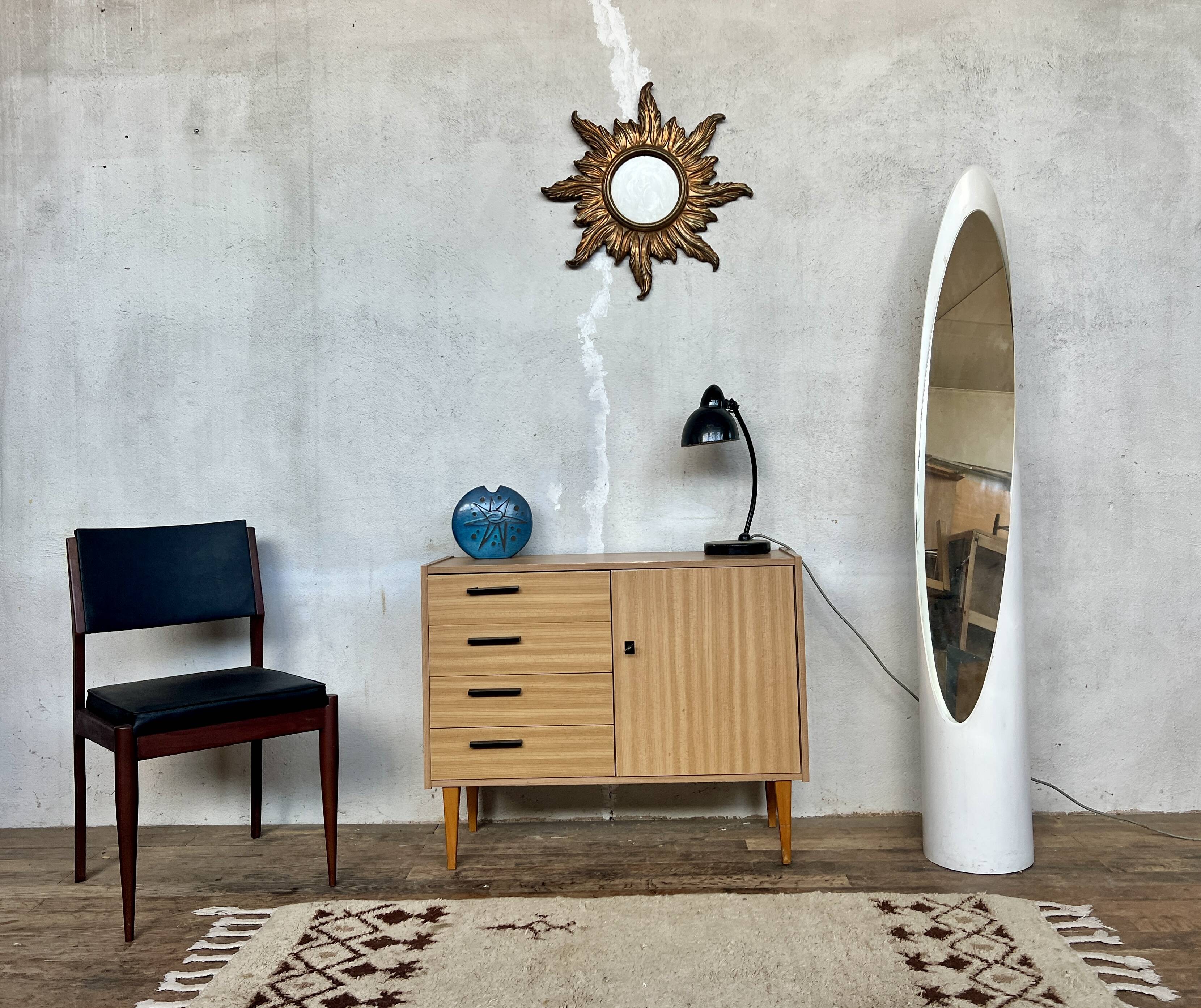 Vintage Formica TV/Hifi Cabinet Sideboard FREE DELIVERY