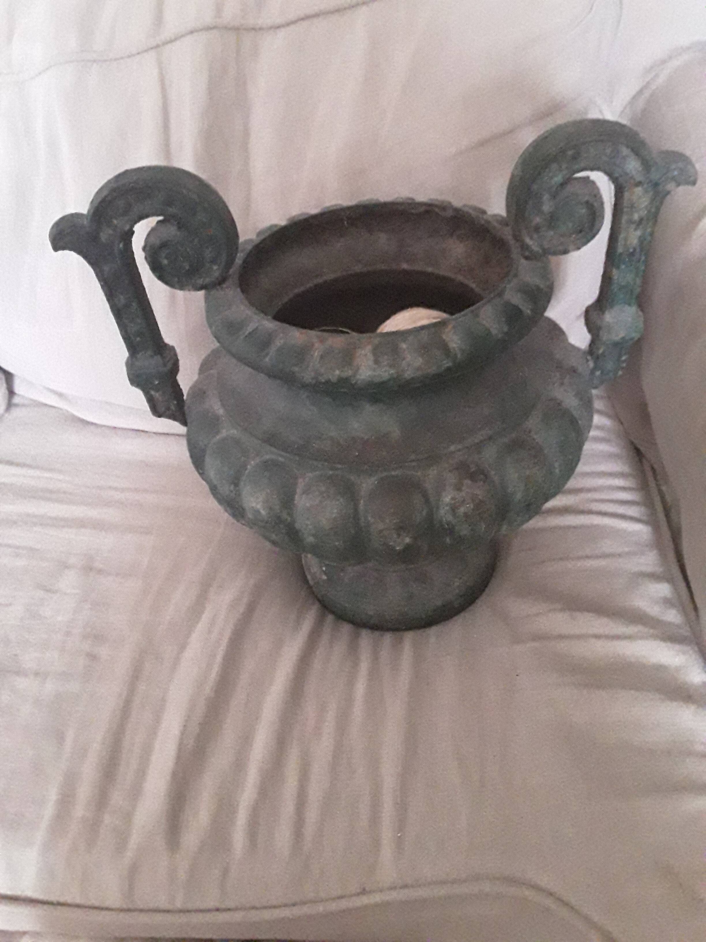 Vasque Médicis fonte godrons 19ème