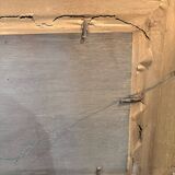 Oil Painting Panel HSP EDWARD WEBB Hunting Dog Forest