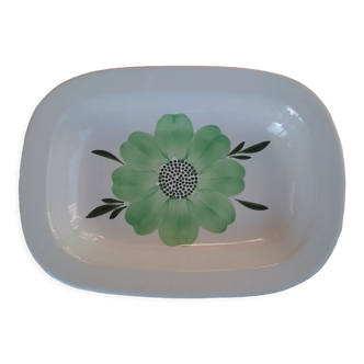 Hollow dish vintage flower Italy