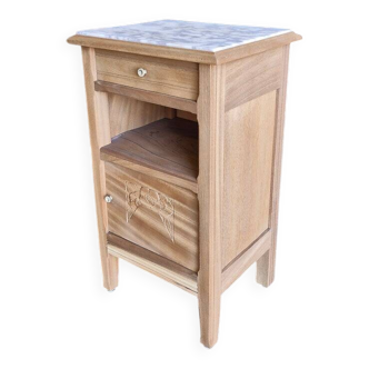 Beautiful bedside table in revitalised Art Deco style.