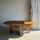 Immense solid teak table 2.10m x 1m
