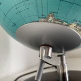 Vintage globe 1976 German terrestrial (French) JRO changeable image - 34 cm