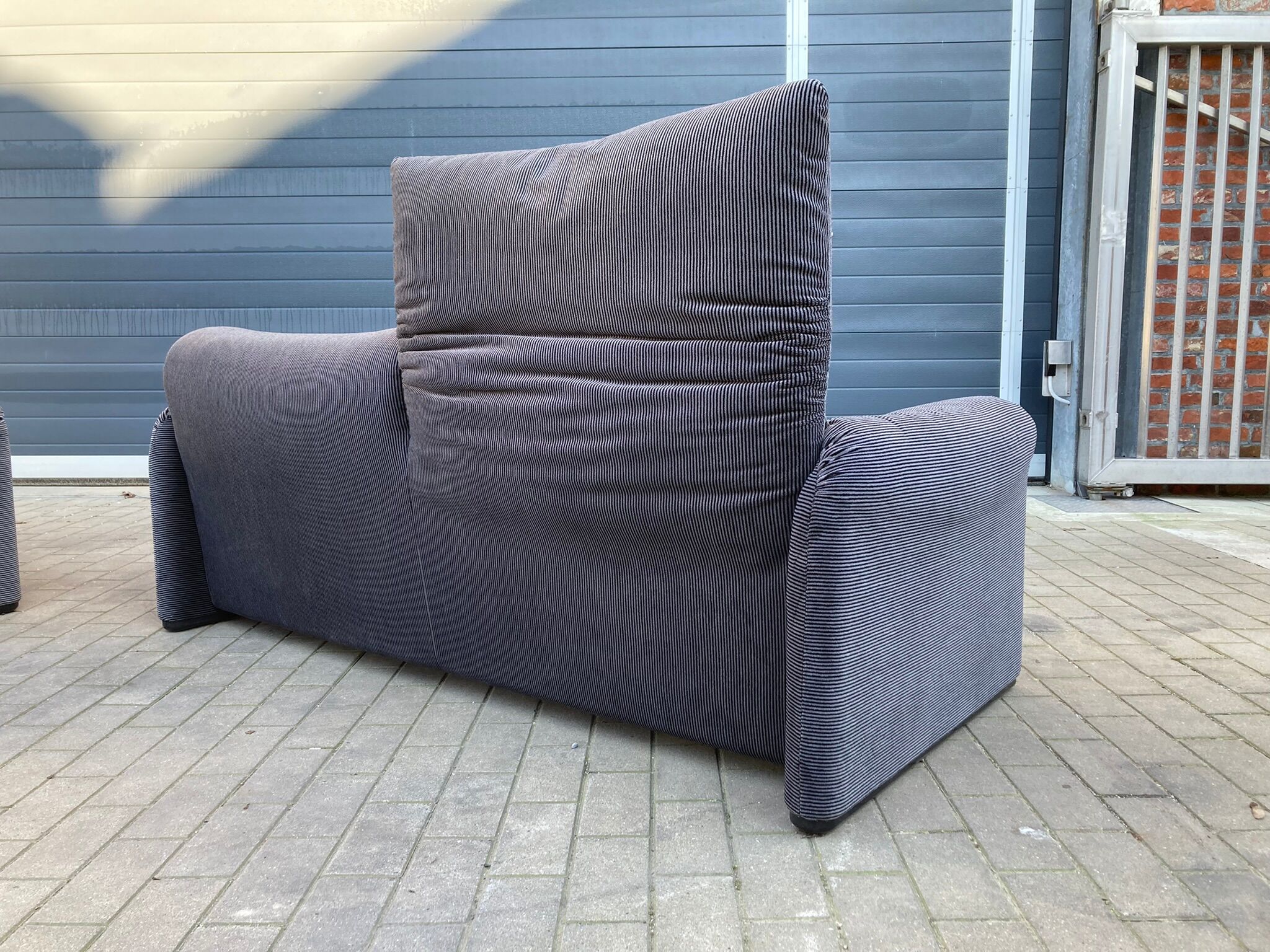 2x Cassina Maralunga 2places (190cm) by Vico Magistretti