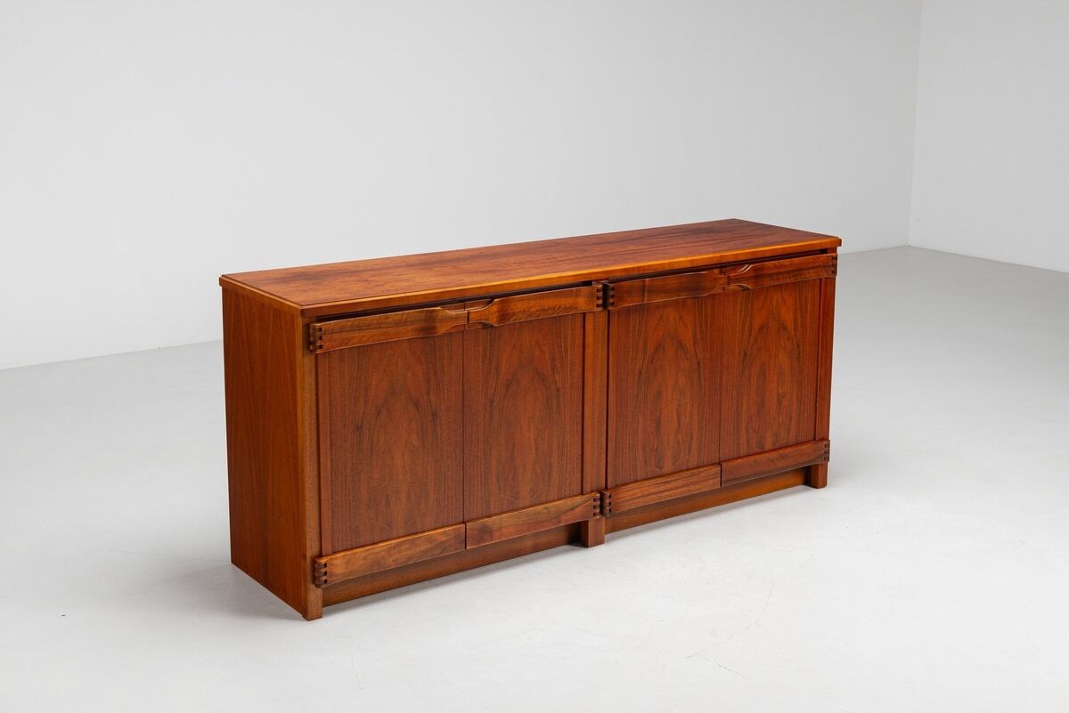 Franz Xaver sideboard in walnut Sproll Switzerland 1960