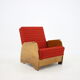 1960s Armchair convertible to Daybed, Czechoslovakia