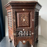 Antique Ottoman Turkish octagonal table