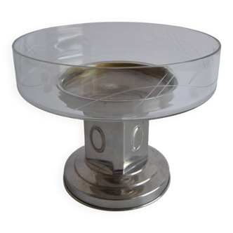 Art Deco Bowl with Fruit Attachment, 1930s