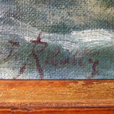 Peinture "thème marine"