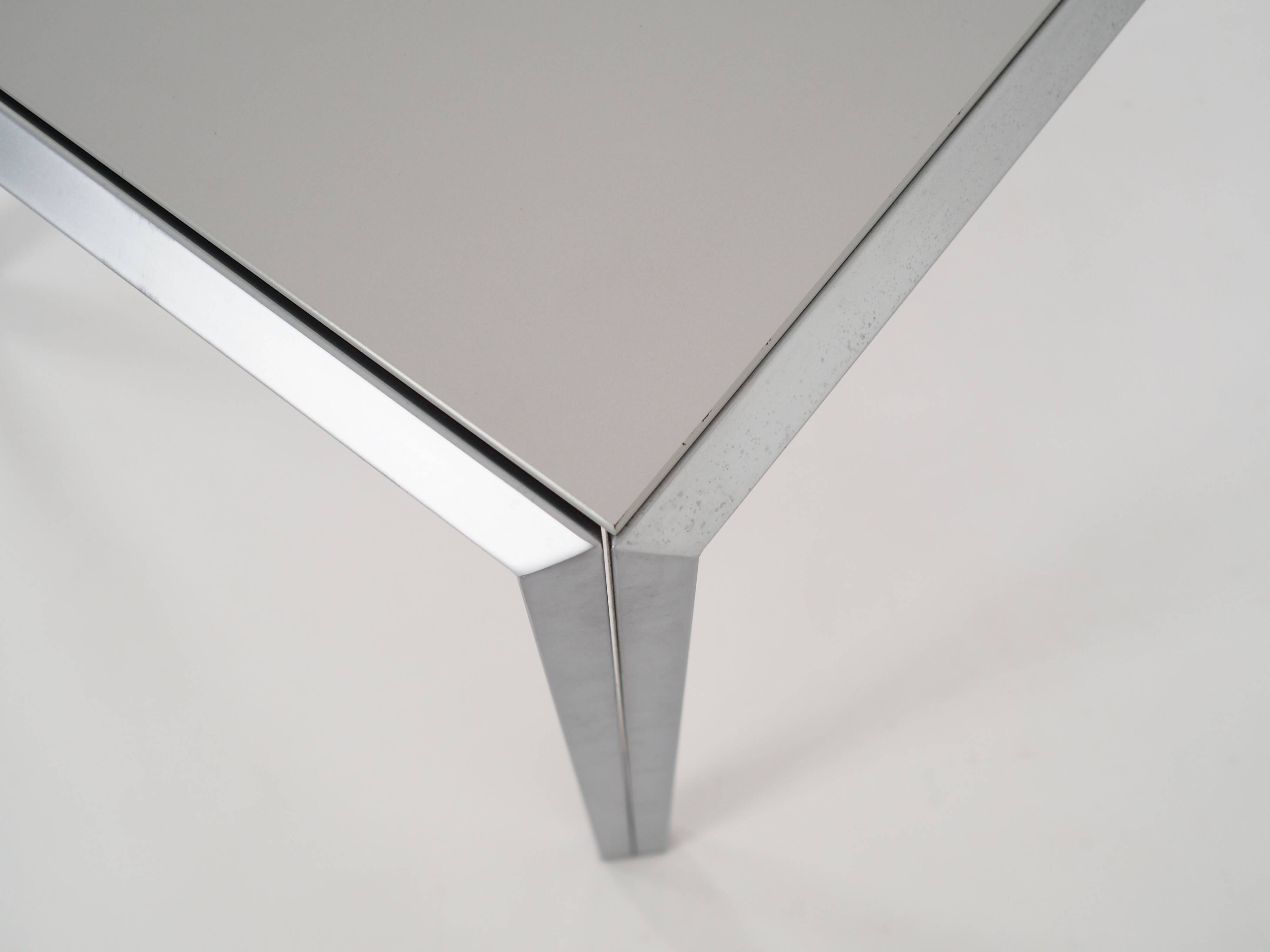 Aluminium desk, Scandinavian design, 1980s, manufacture: Montana Furniture